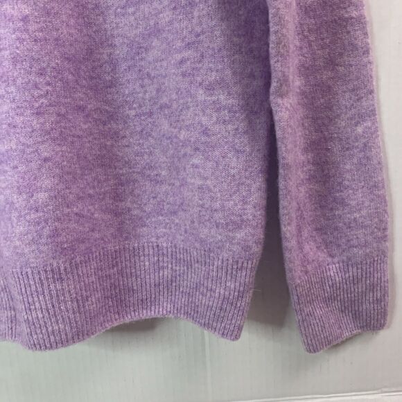 Sweater Women's Half Turtleneck Pullover Sweater Outer Wear Top 100% Merino Wool - Picture 5 of 7